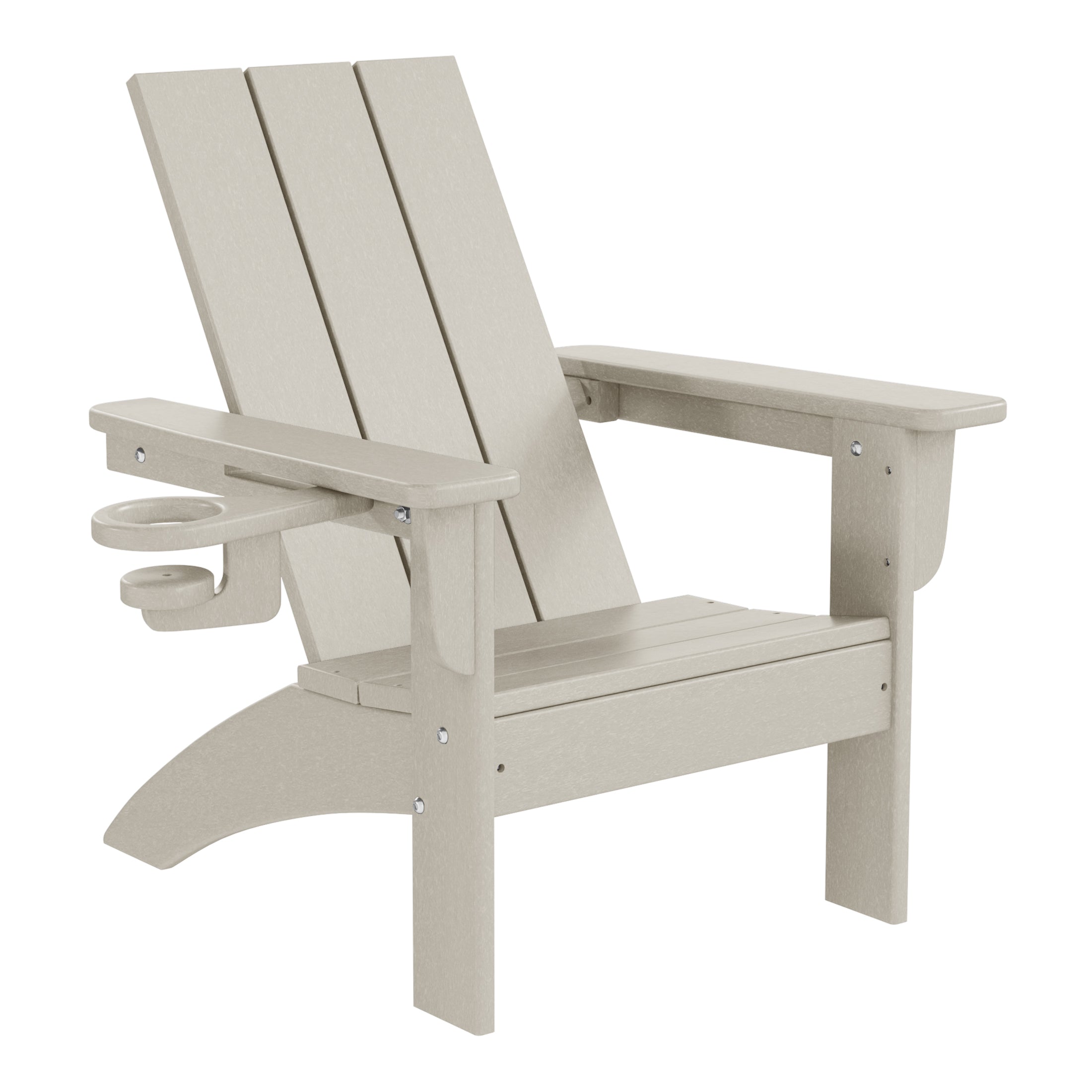 Tiny Terraces Kids Adirondack Chair with Cup Holder (Set of 2) Seahawk Designs Kids Adirondack Chairs
