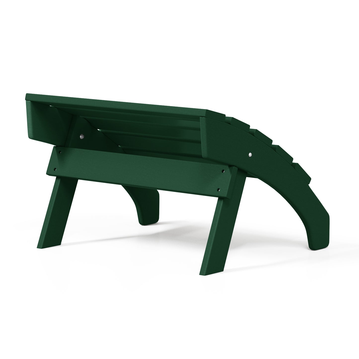 Westport All-Weather Outdoor Adirondack Folding Foot Rest/Ottoman Seahawk Designs Patio Ottomans