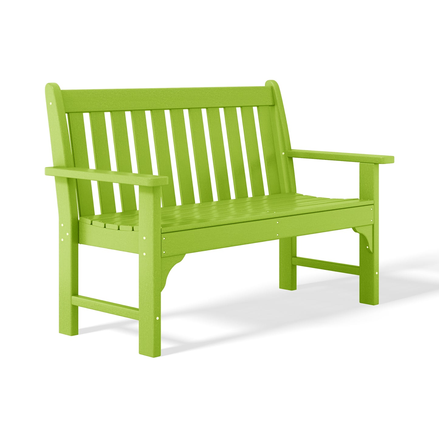 Tuscany 51" Garden Bench Lime Seahawk Designs Patio Benches