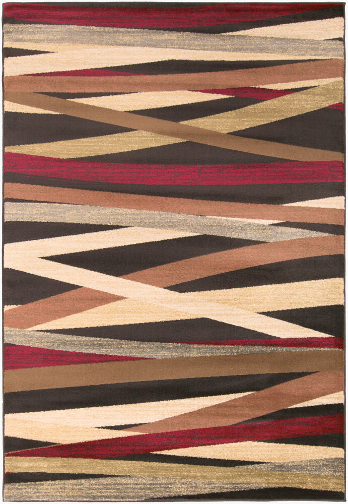 Riley Machine Woven Rug — Beige/Brown