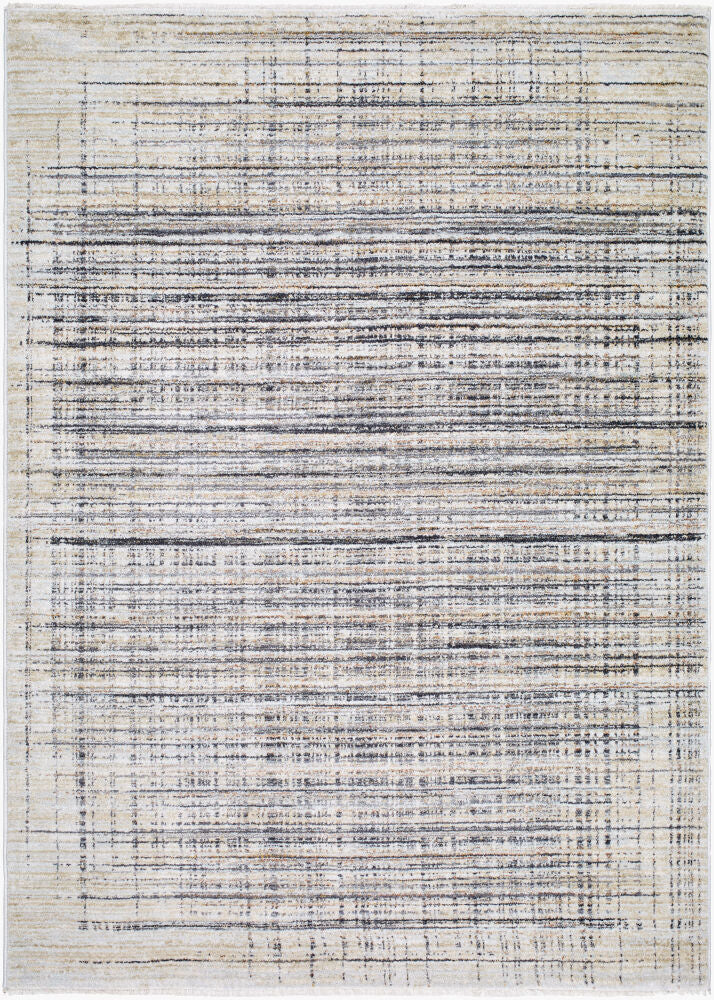 Rojin Machine Woven Rug — Light Blue/Light Slate