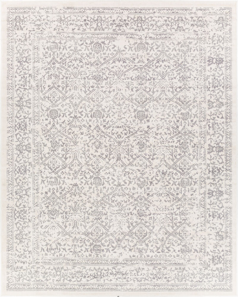 Roma Machine Woven Rug — Charcoal/Medium Gray