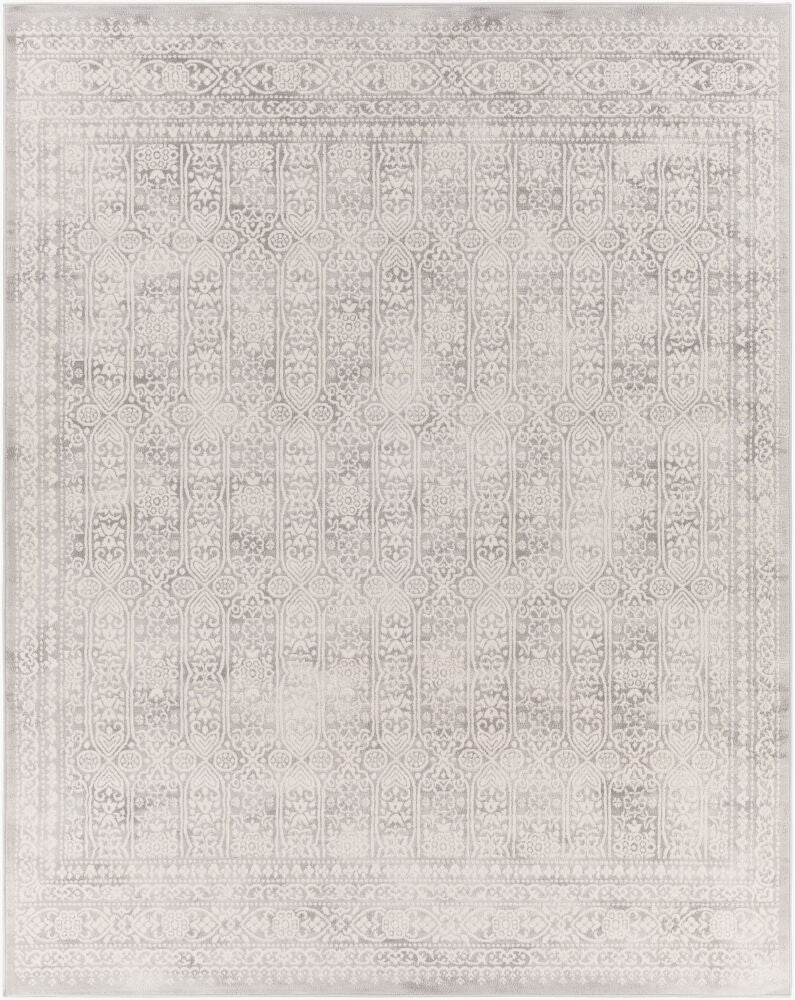 Roma Machine Woven Rug — Charcoal/Light Gray