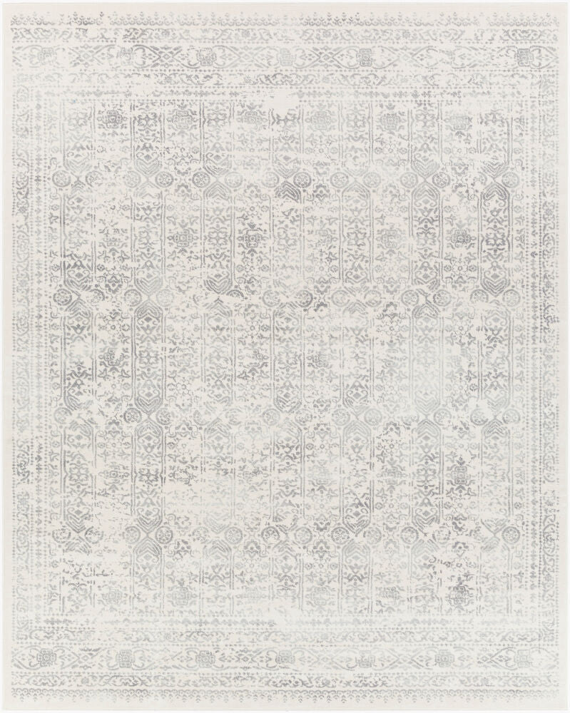 Roma Machine Woven Rug — Cream/Gray