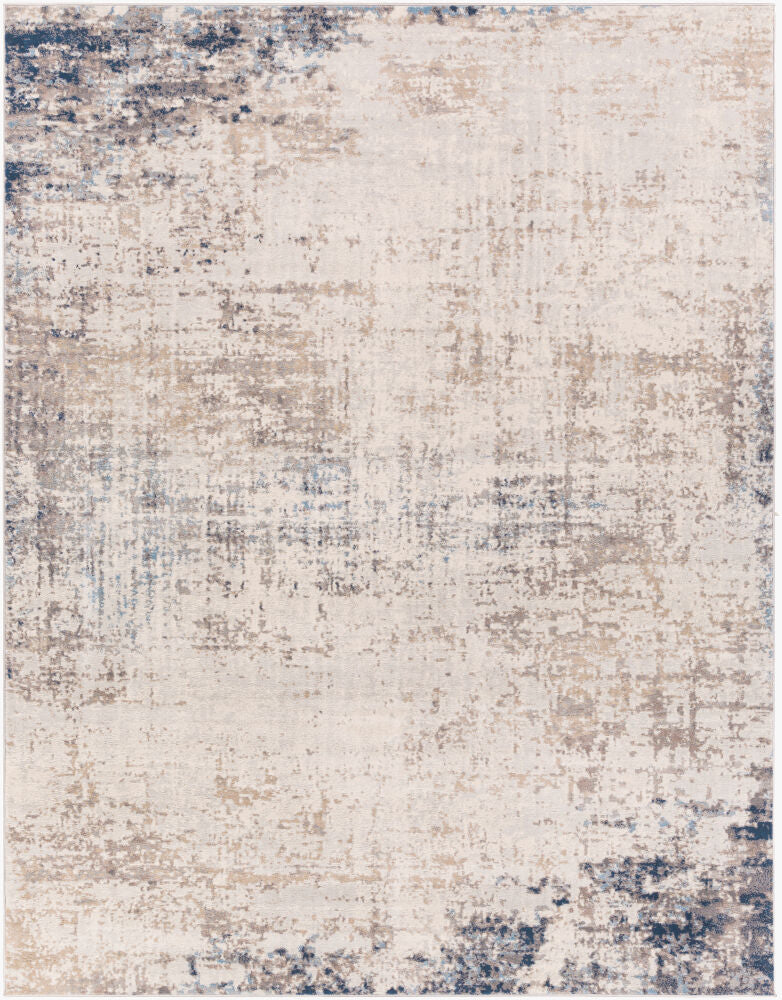 Roma Machine Woven Rug — Dark Blue/Gray