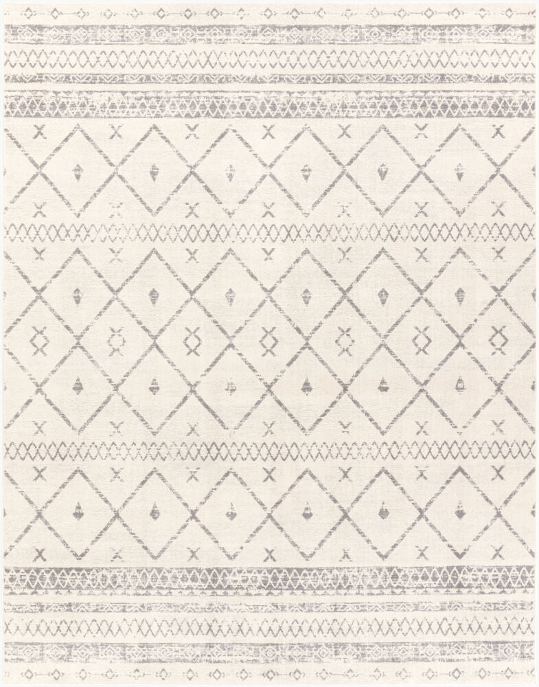 Roma Machine Woven Rug — Charcoal/Gray