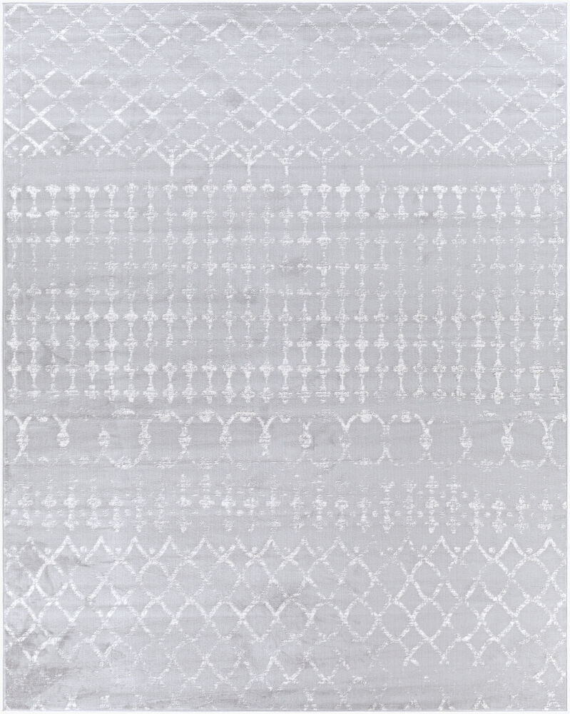 Roma Machine Woven Rug — Gray/Light Gray