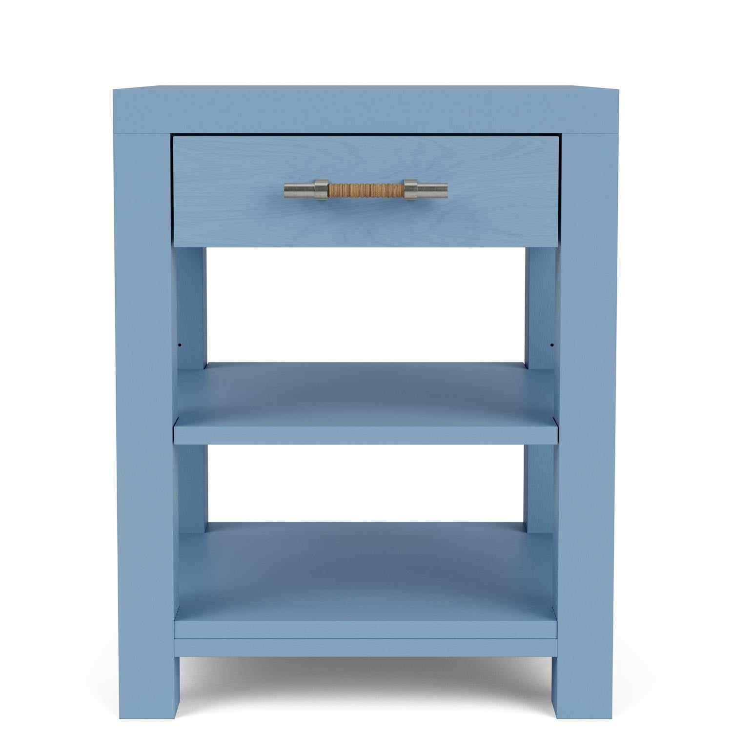 Riverside Rosalie 1-Drawer Nightstand — Small-Space Scale in Blue Riverside Furniture Nightstand