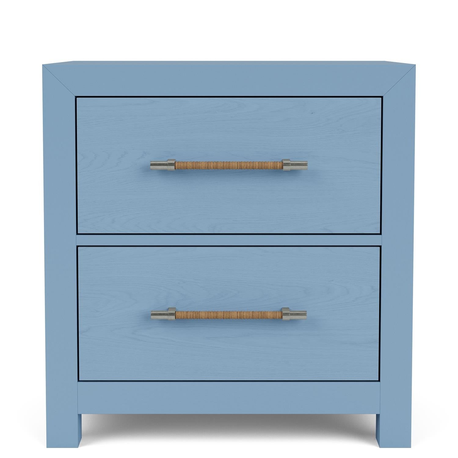 Riverside Rosalie 2-Drawer Nightstand — Cabana Blue Calm Riverside Furniture Nightstand