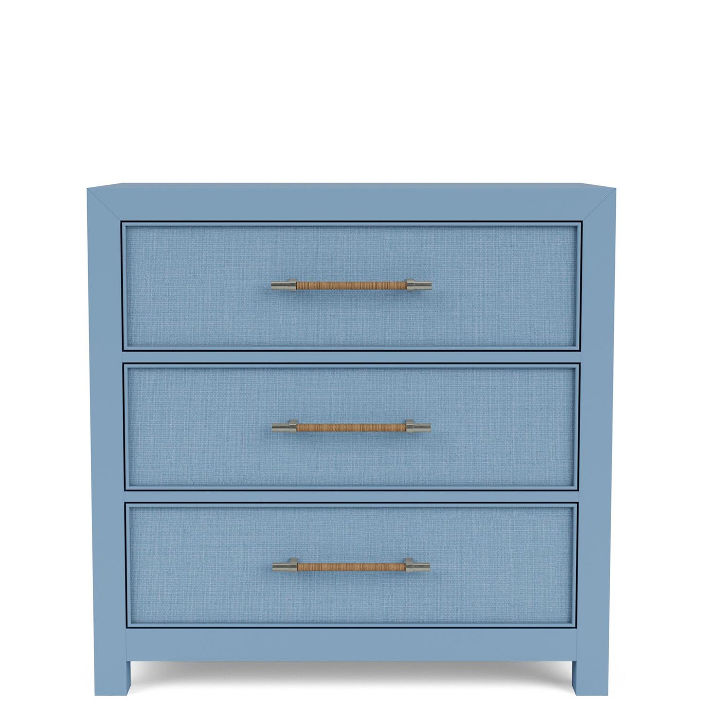 Riverside Rosalie 3-Drawer Accent Chest — Cabana Blue, USB Charging Riverside Furniture Chest