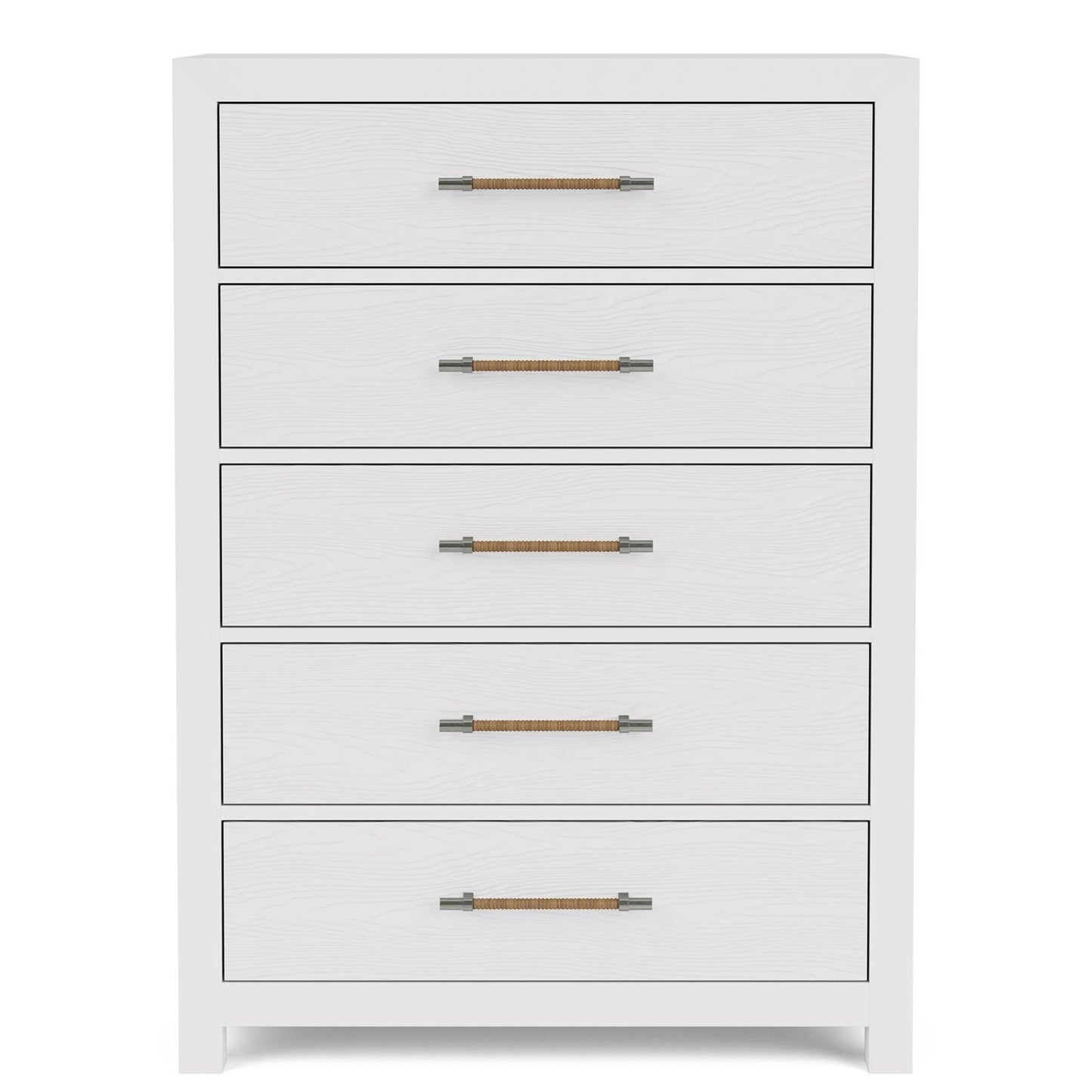 Riverside Rosalie 5-Drawer Chest — White Caps Driftwood Fronts Riverside Furniture Chest