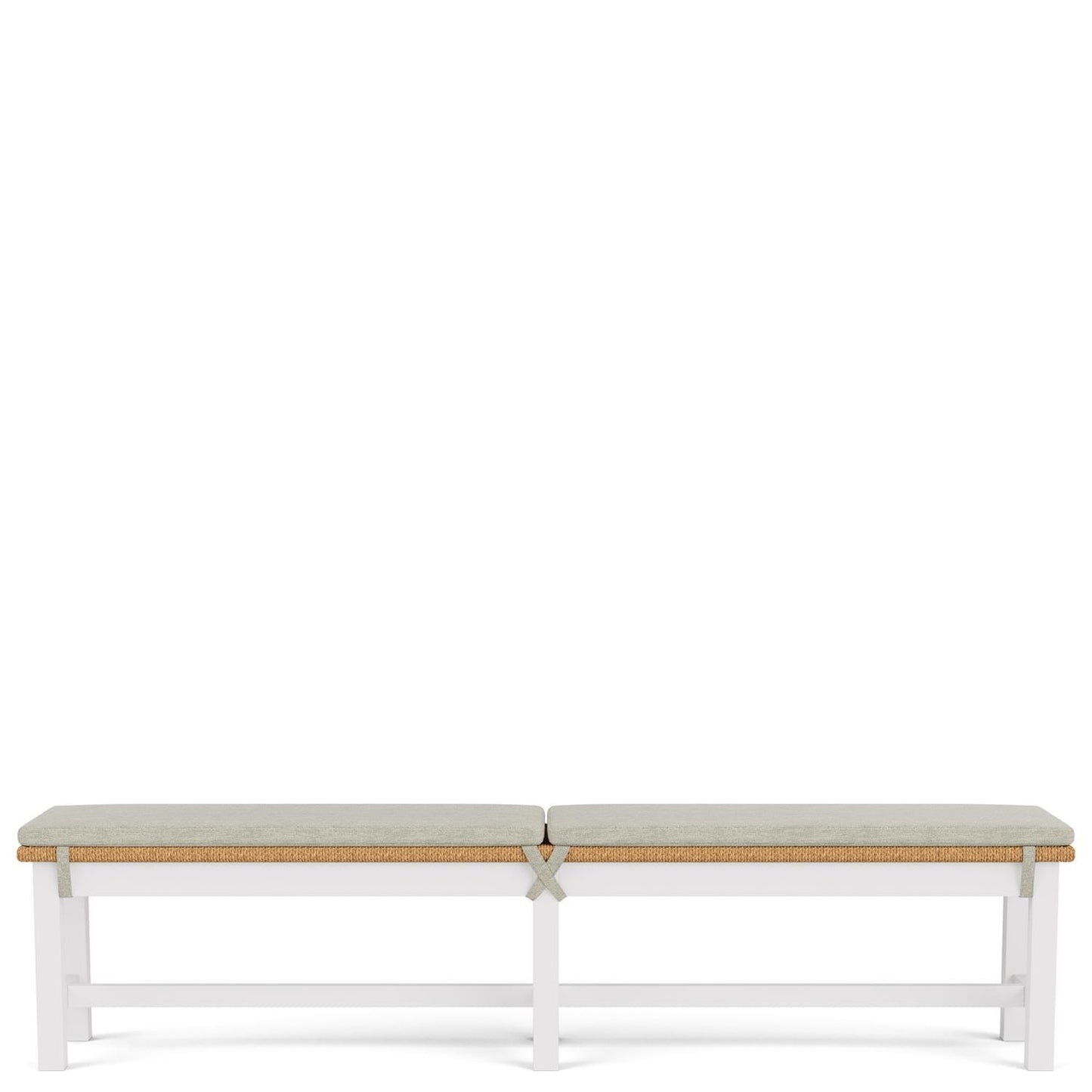 Riverside Rosalie 82-Inch Dining Bench — Woven Water Hyacinth Riverside Furniture Bench