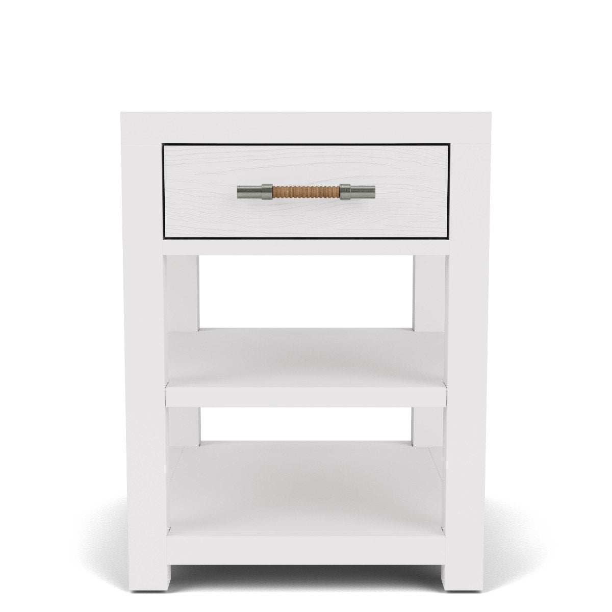Riverside Rosalie Chairside Table — Slim Fit with Open Shelving Riverside Furniture End Table