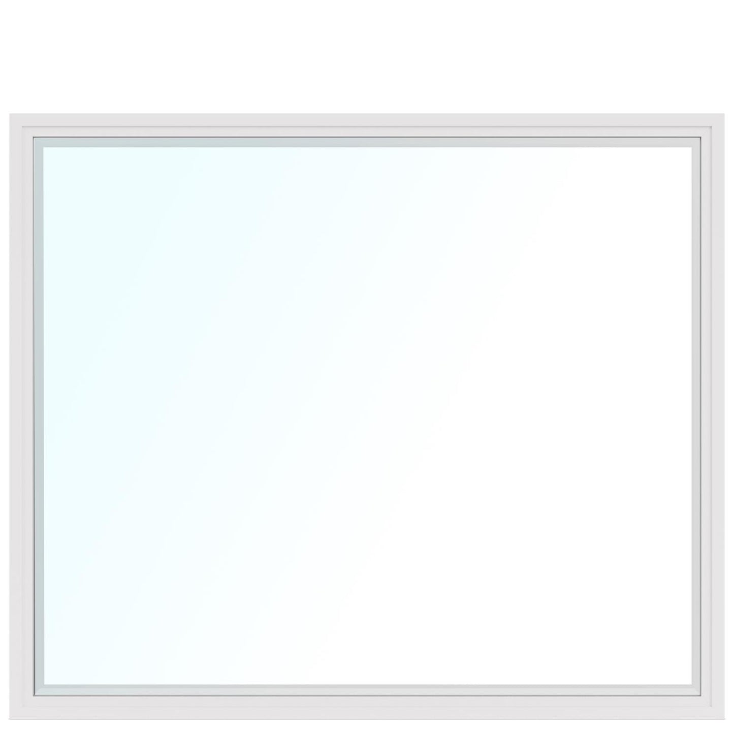 Riverside Rosalie Dresser Mirror — Beveled, White Caps Frame Riverside Furniture Mirror