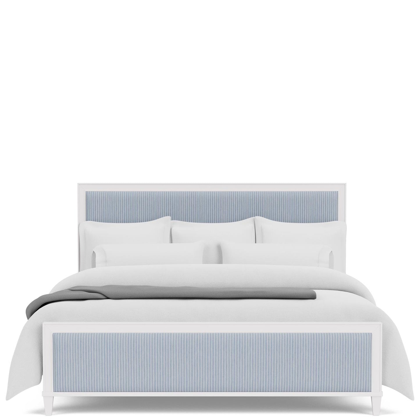 Riverside Rosalie Upholstered Bed — Fabric Headboard, 4 Sizes Riverside Furniture Bed
