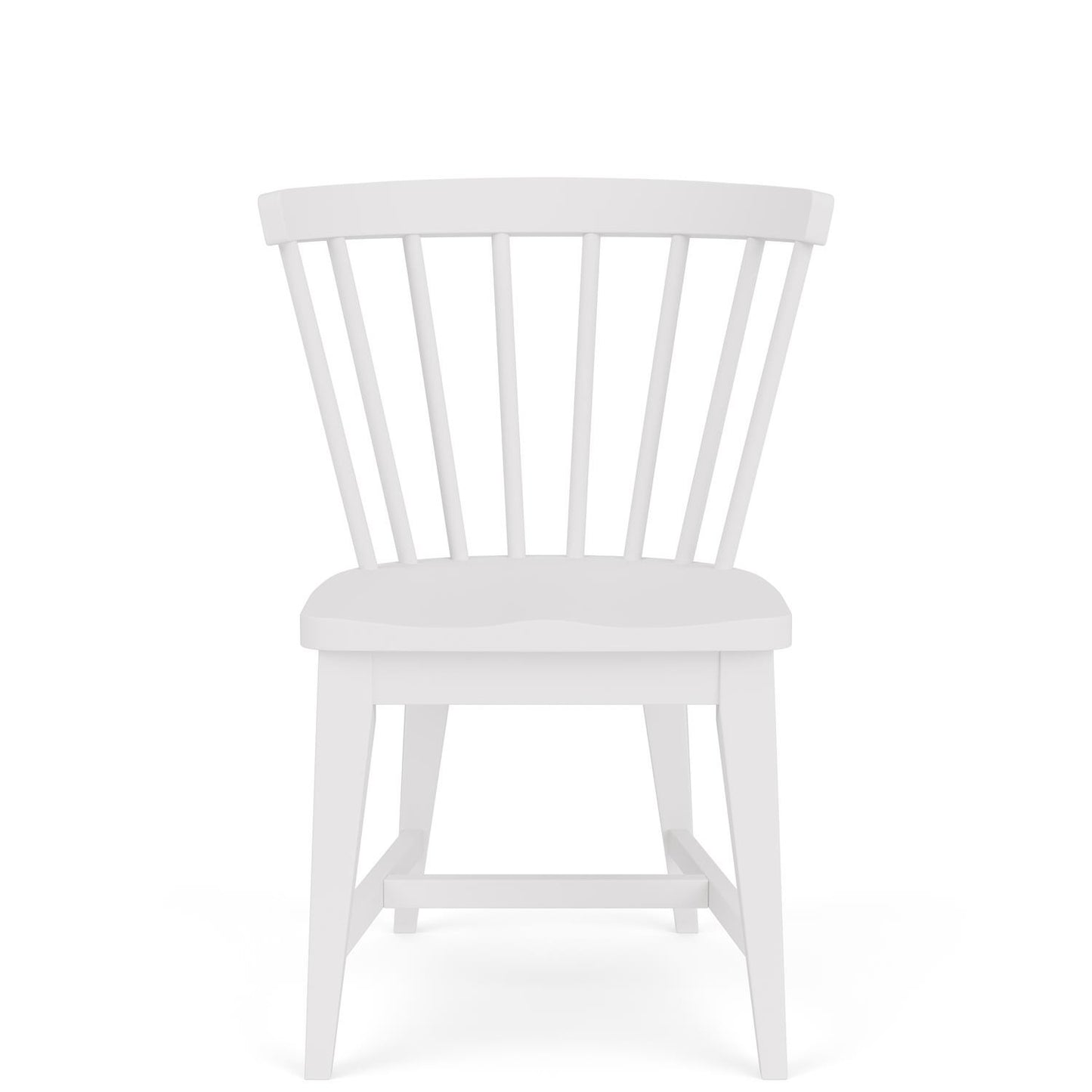 Riverside Rosalie Side Chair — Modern Windsor in White Caps Riverside Furniture Dining Chair