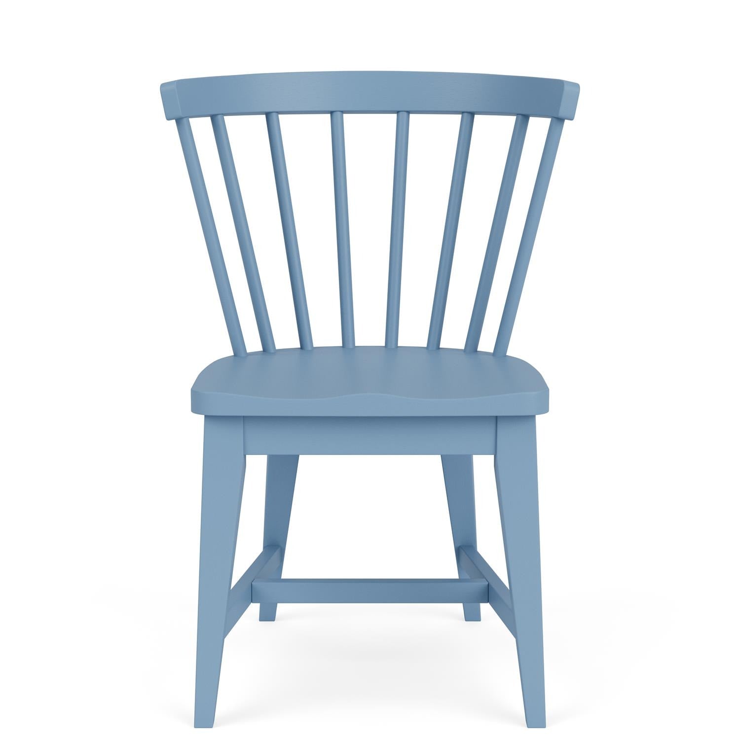 Riverside Rosalie Side Chair — Modern Windsor in Cabana Blue Riverside Furniture Dining Chair
