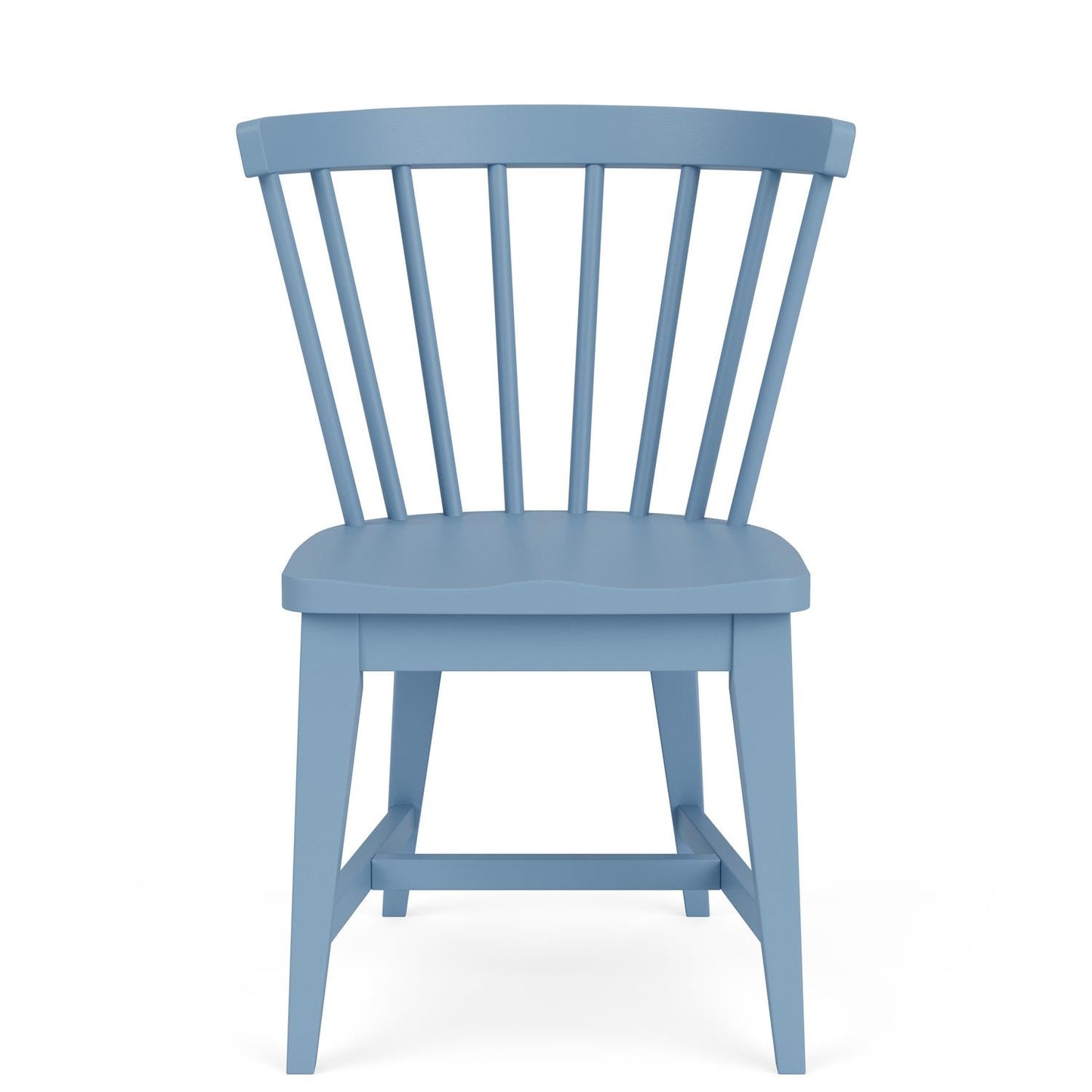 Riverside Rosalie Side Chair — Modern Windsor in Cabana Blue Riverside Furniture Dining Chair