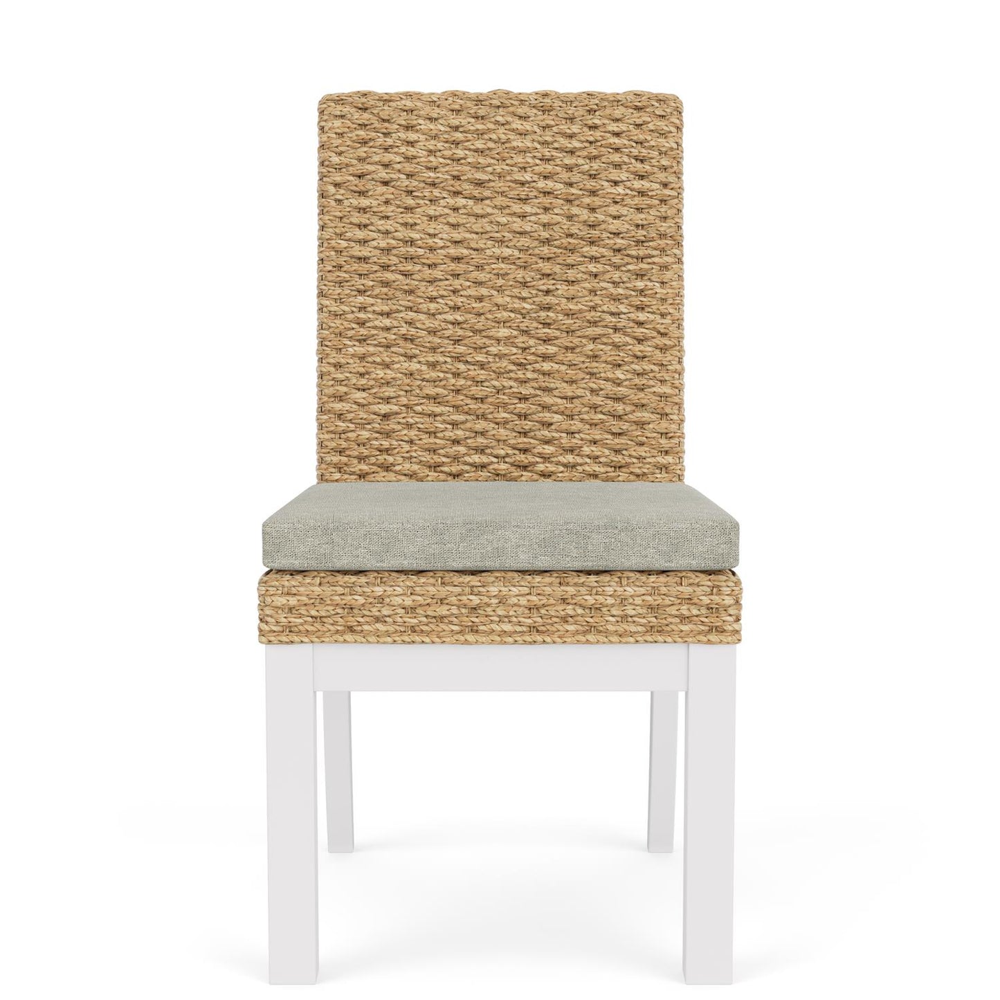 Riverside Rosalie Woven Dining Side Chair — Water Hyacinth Weave Riverside Furniture Dining Chair