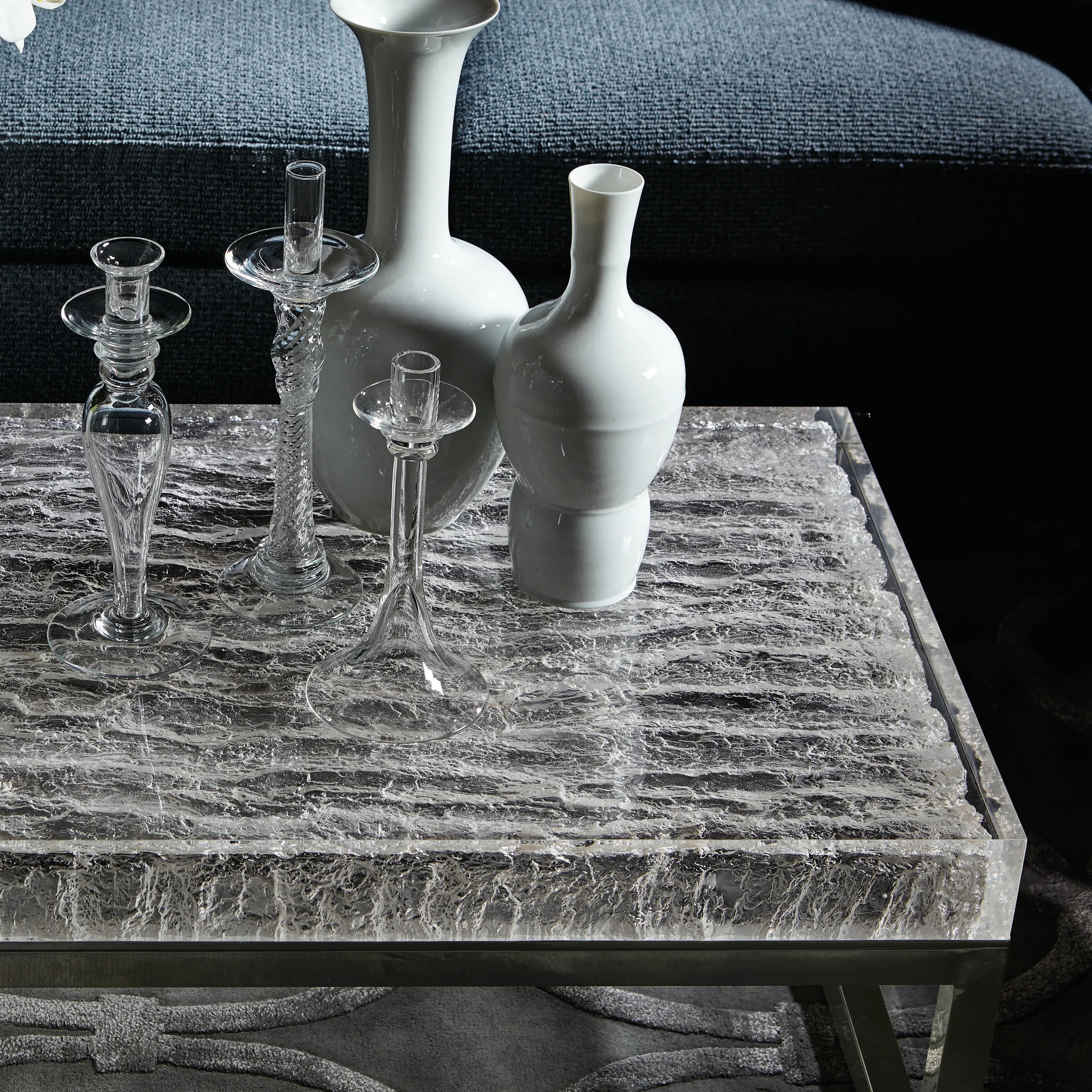 Arctic Cocktail Table Bernhardt Interiors