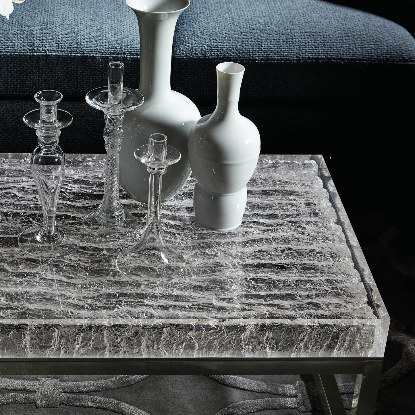 Arctic Cocktail Table Bernhardt Interiors
