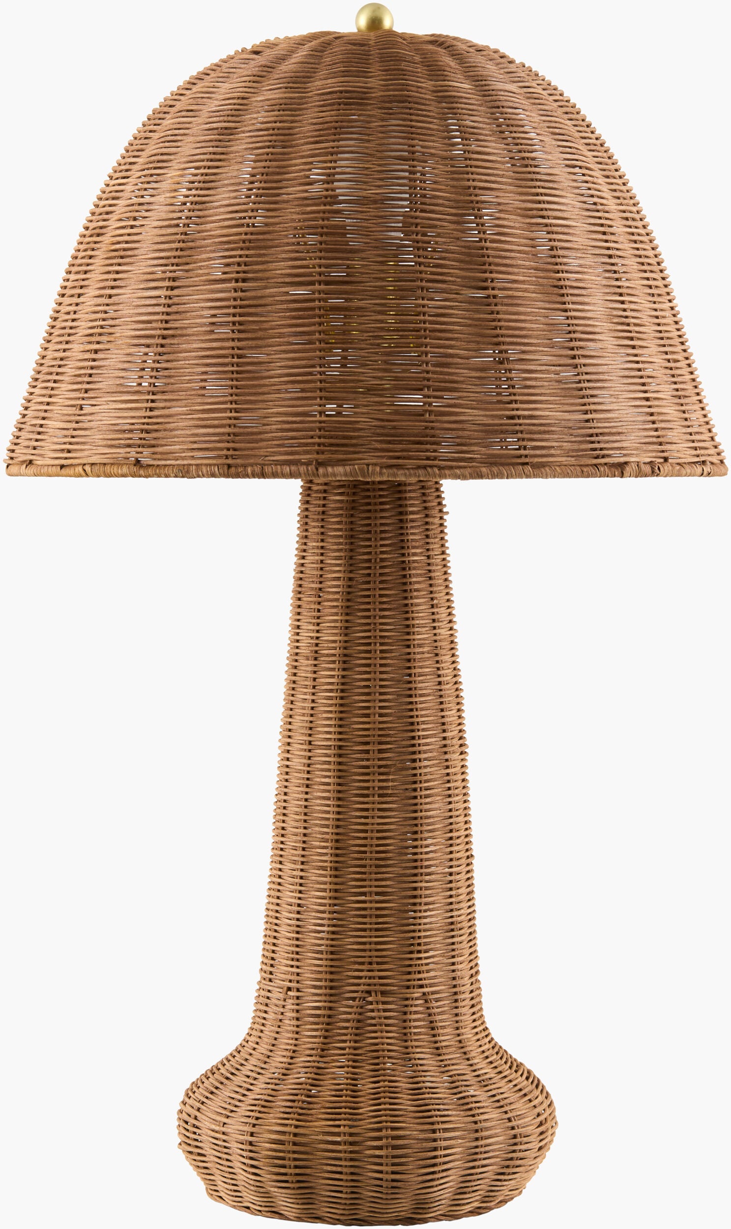 Ripa Accent Table Lamp — Dark Brown