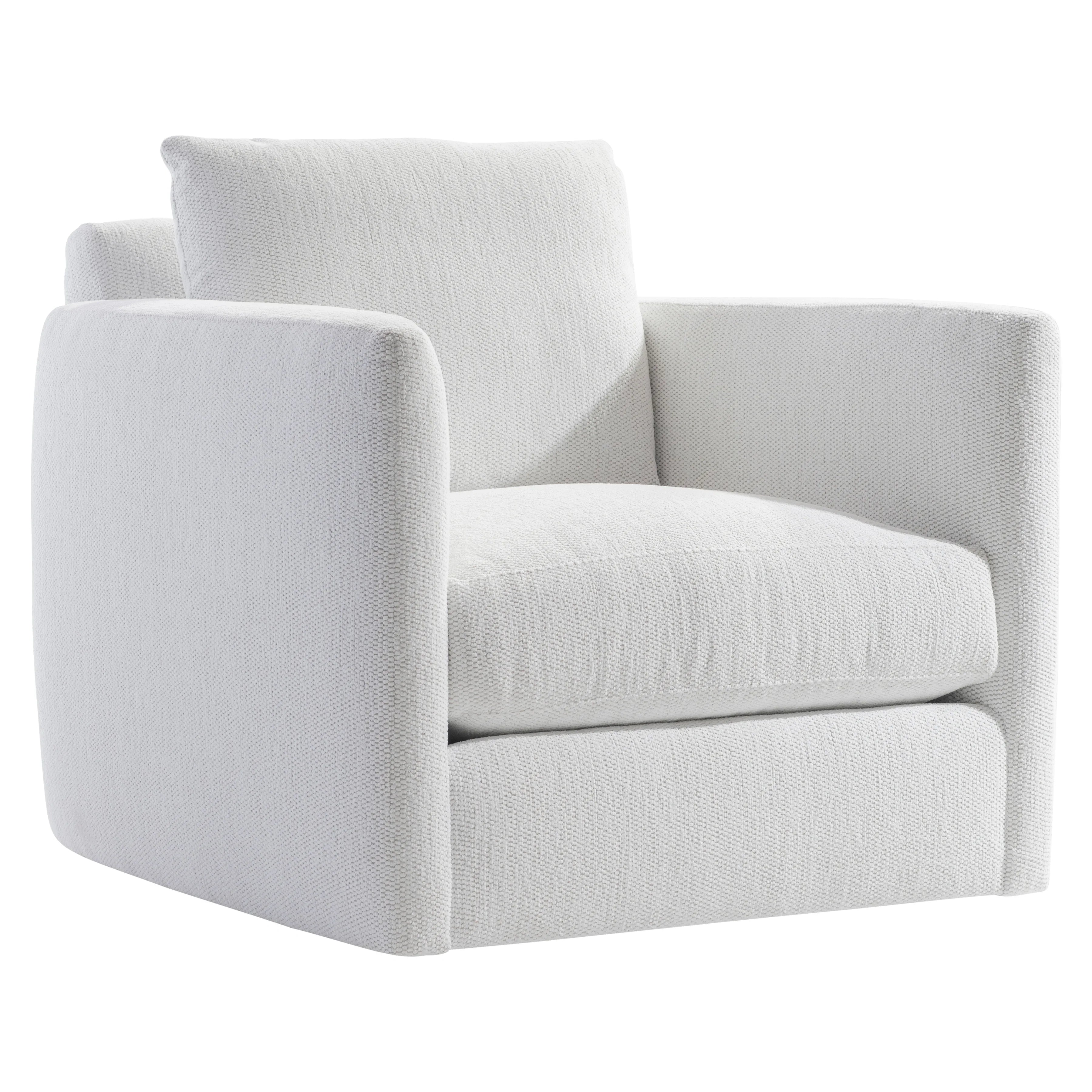 Rory Fabric Swivel Chair Bernhardt Living