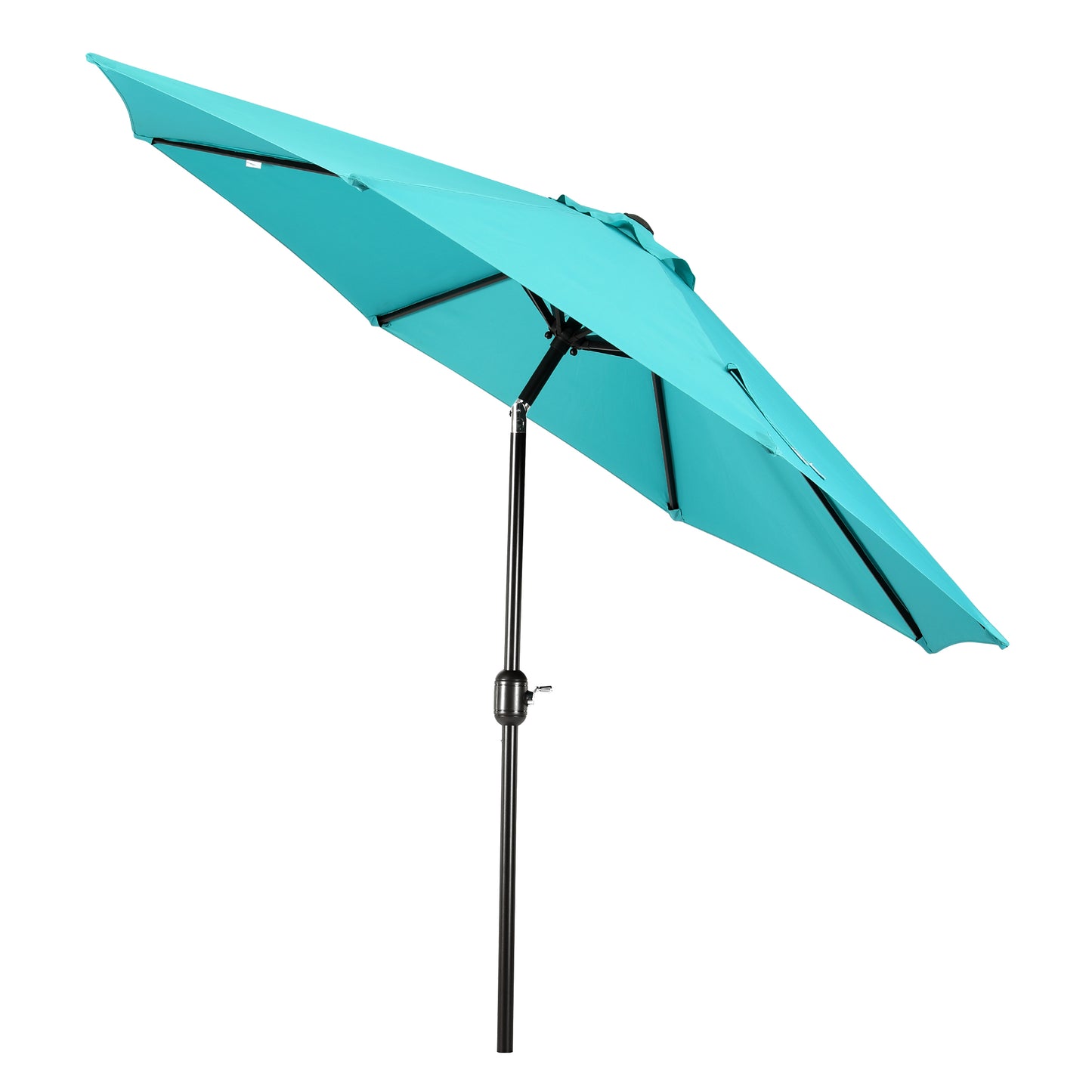 Kona 9 ft. Umbrella with Tilt and Crank Turquoise Seahawk Designs Patio Umbrellas