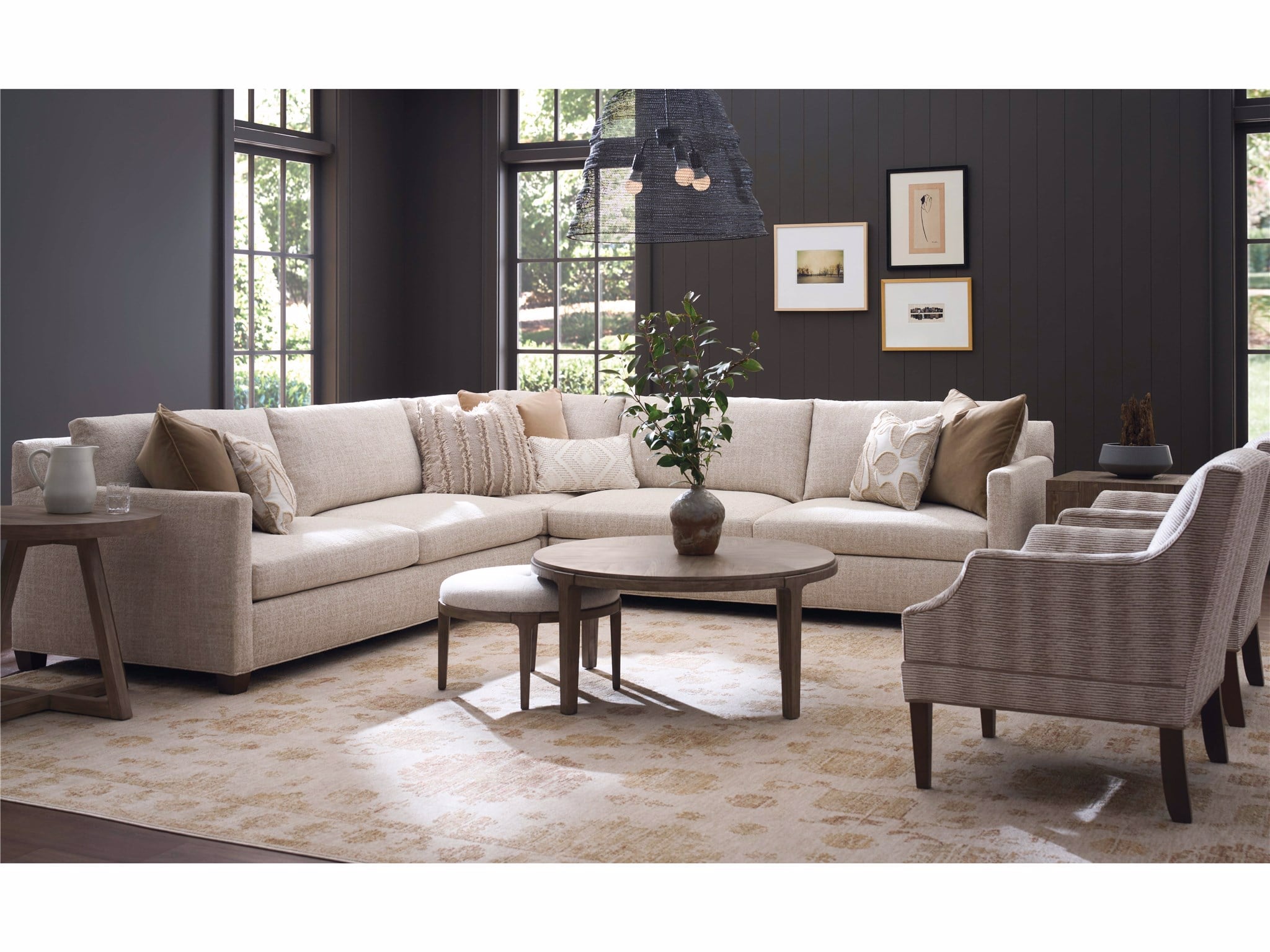Universal Furniture Boulder Bunching Ottoman — Dwell Collection