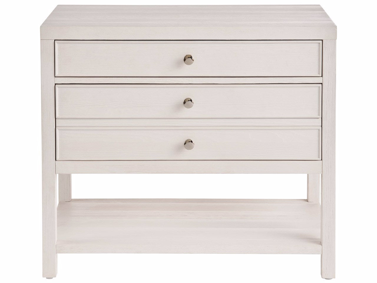Universal Furniture Weekender Saugatuck Nightstand — White Sand — Weekender Collection