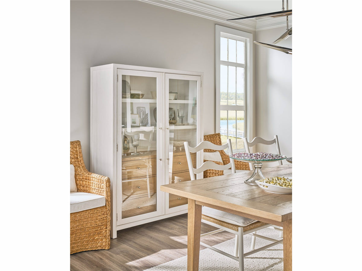 Universal Furniture Seaside Display Cabinet — Weekender Collection