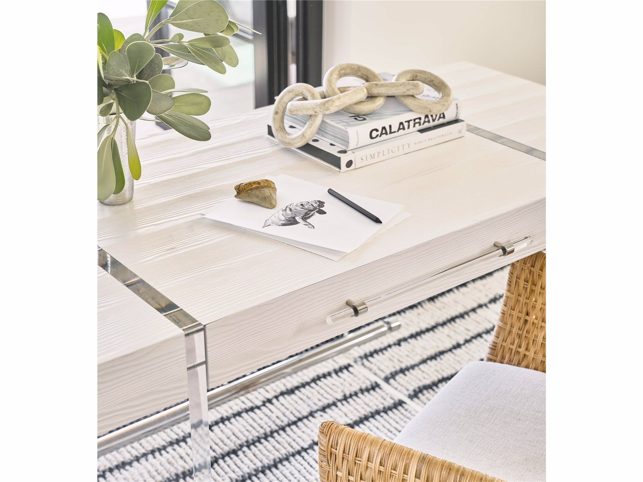 Universal Furniture Cabo Writing Desk — Weekender Collection