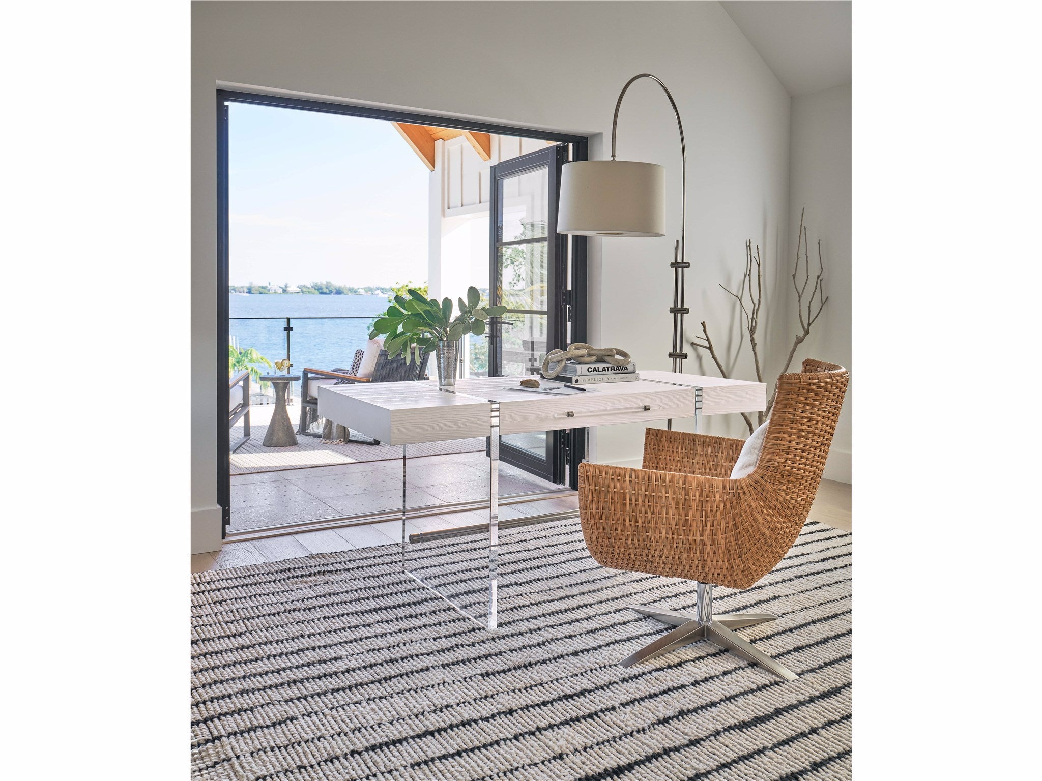 Universal Furniture Cabo Writing Desk — Weekender Collection