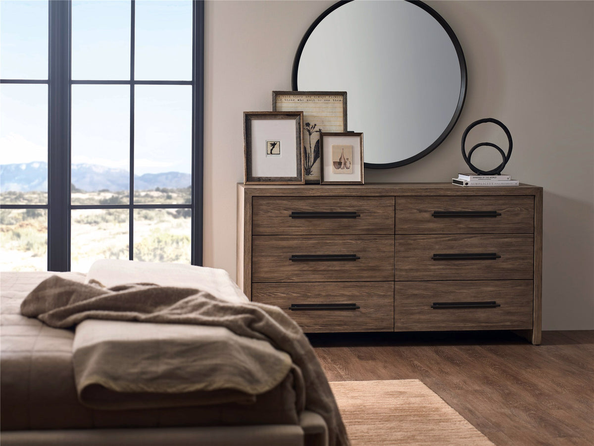 Universal Furniture Boulder Six Drawer Dresser — Dwell Collection