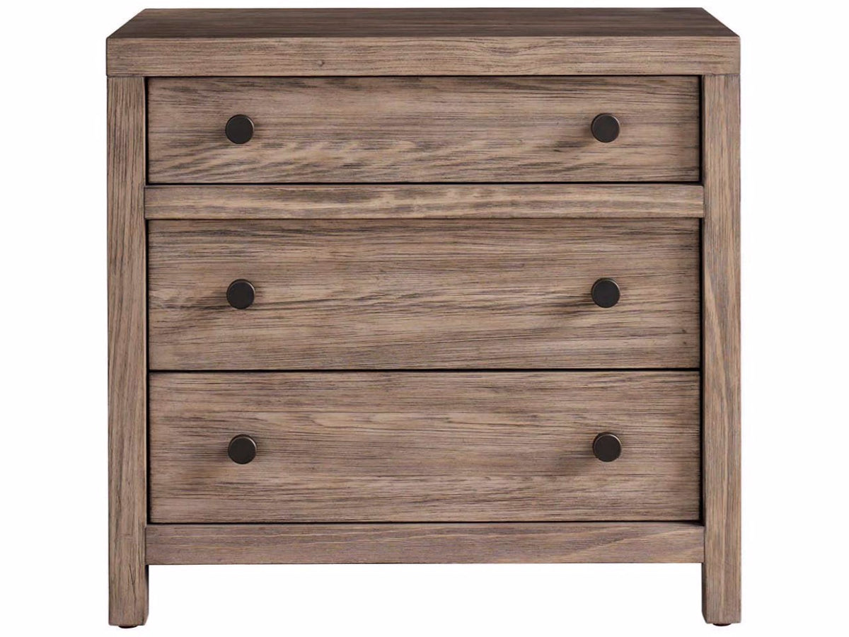 Universal Furniture Boulder Three Drawer Nightstand — Dwell Collection