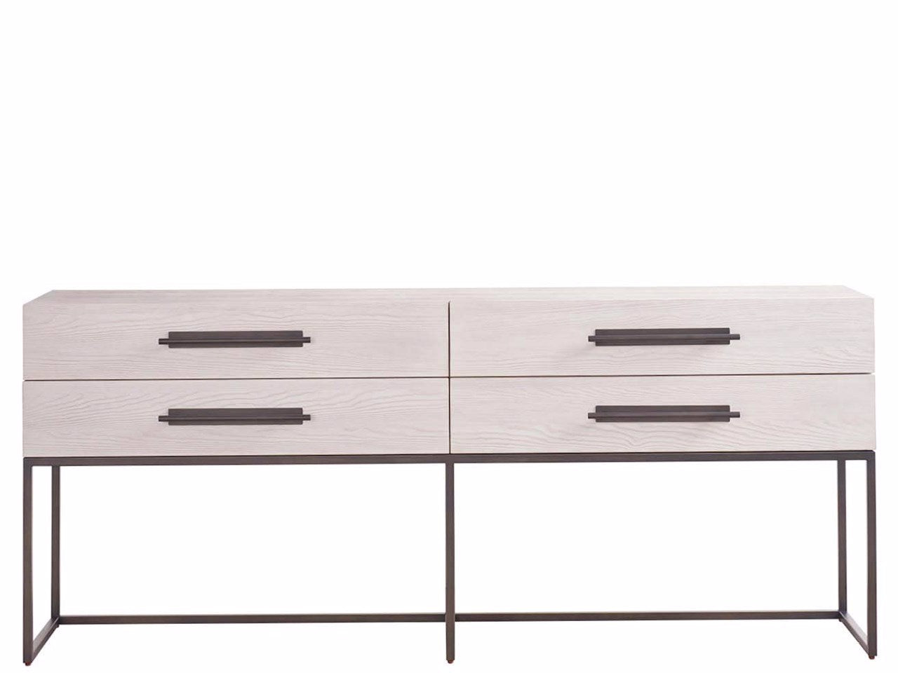 Universal Furniture River Rock Metal Base Console — Dwell Collection
