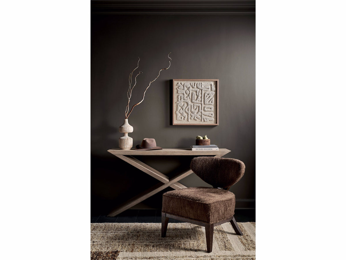Universal Furniture Boulder Cross Console — Dwell Collection