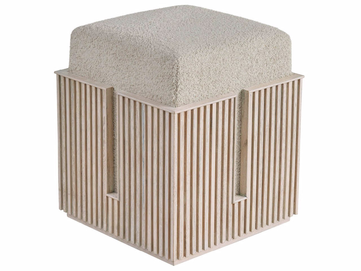 Universal Furniture Avaline Carmen Bunching Stool — White Oak — Avaline Collection