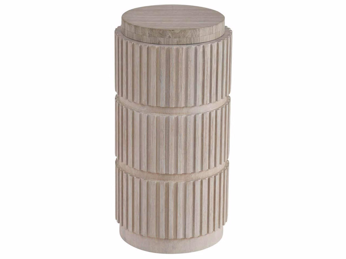 Universal Furniture Avaline Carmen Spot Table — White Oak — Avaline Collection