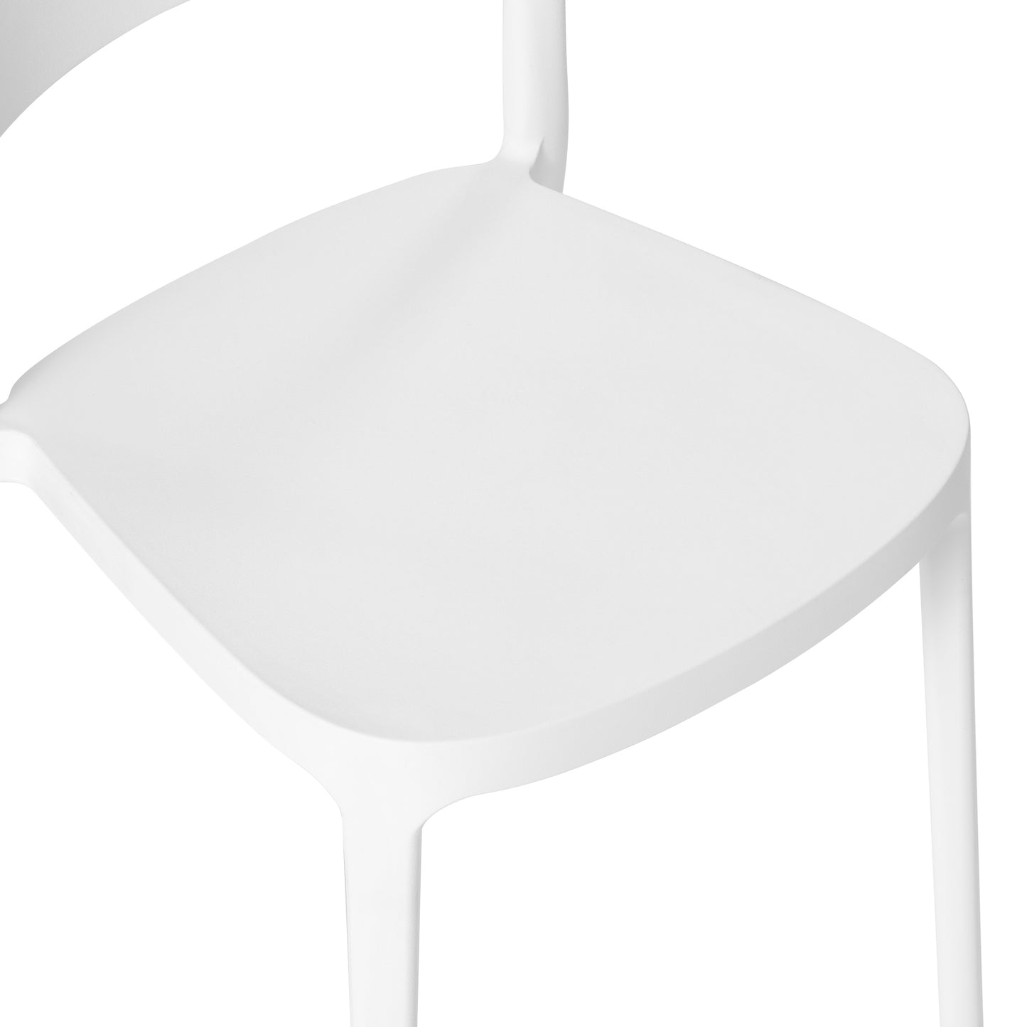 Polyform Stacking Dining Side Chair (Set of 2) Seahawk Designs Patio Dining Chairs