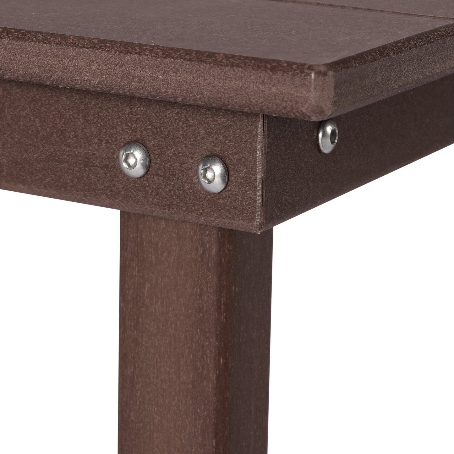 Tuscany All-Weather Outdoor 65" Trestle Dining Bench Seahawk Designs Patio Benches