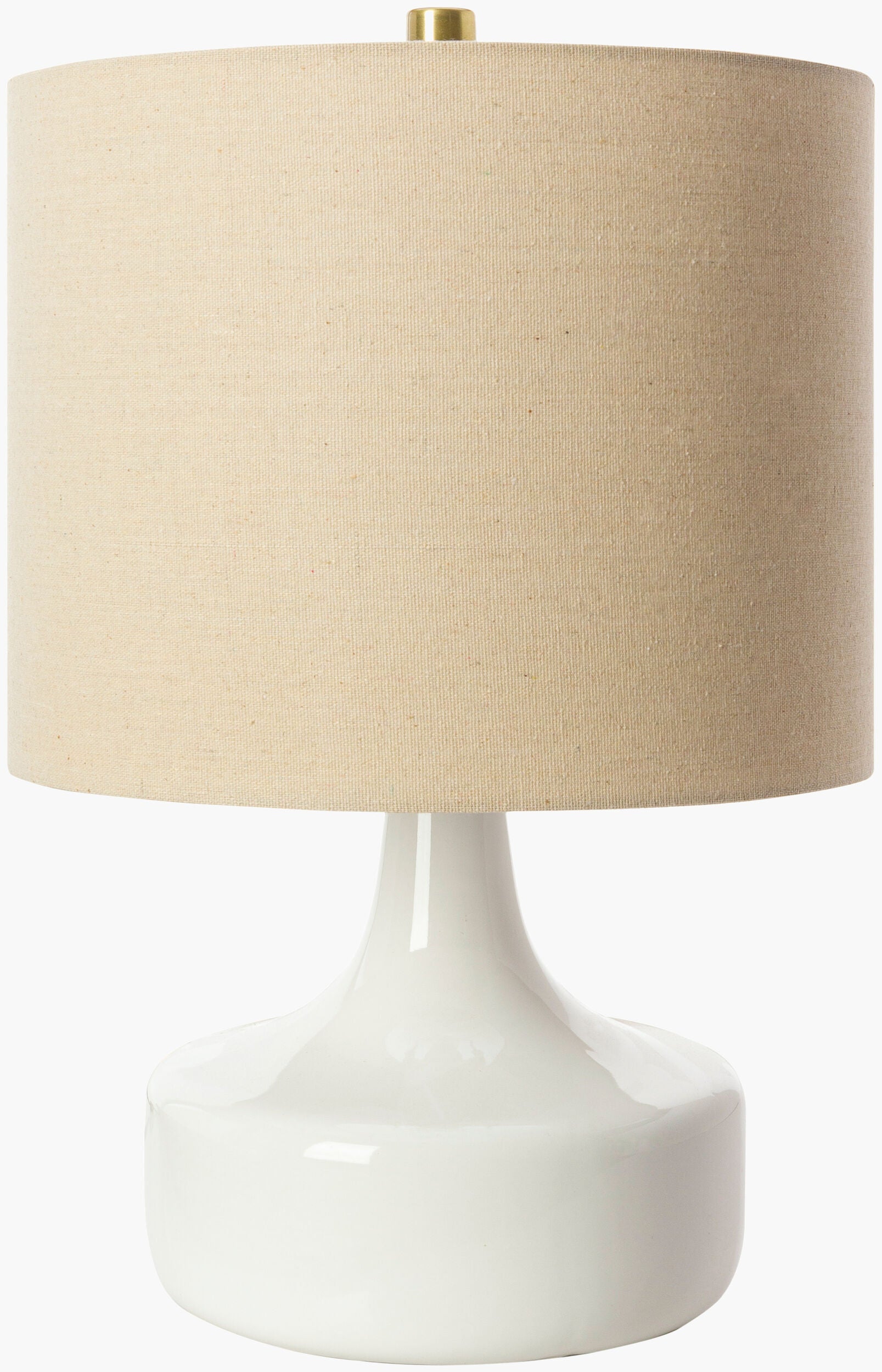 Rita Accent Table Lamp — White