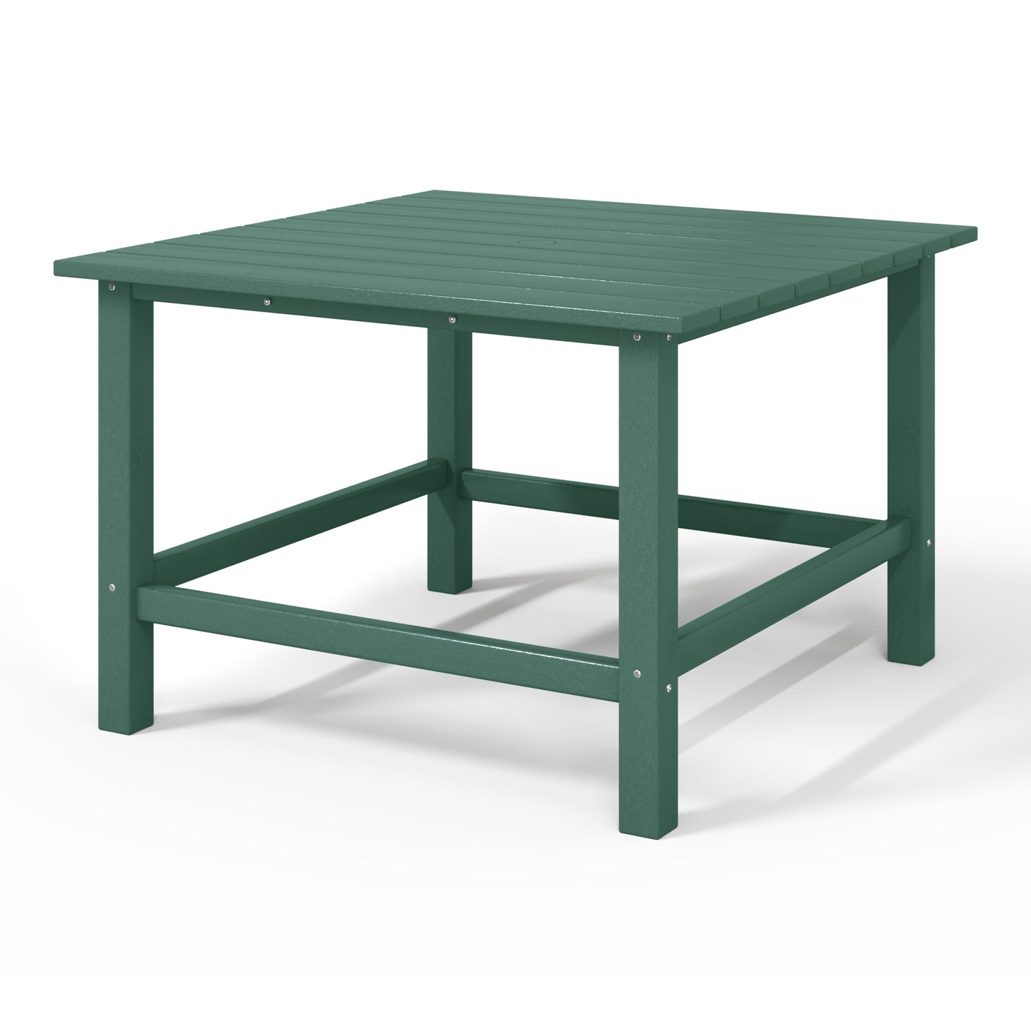 Tiny Terraces Kids' All-Weather Outdoor Square Dining Table (31" Top) Seahawk Designs Kids Patio Dining Tables