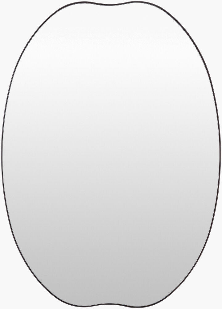 Auburn Accent Mirror — Black