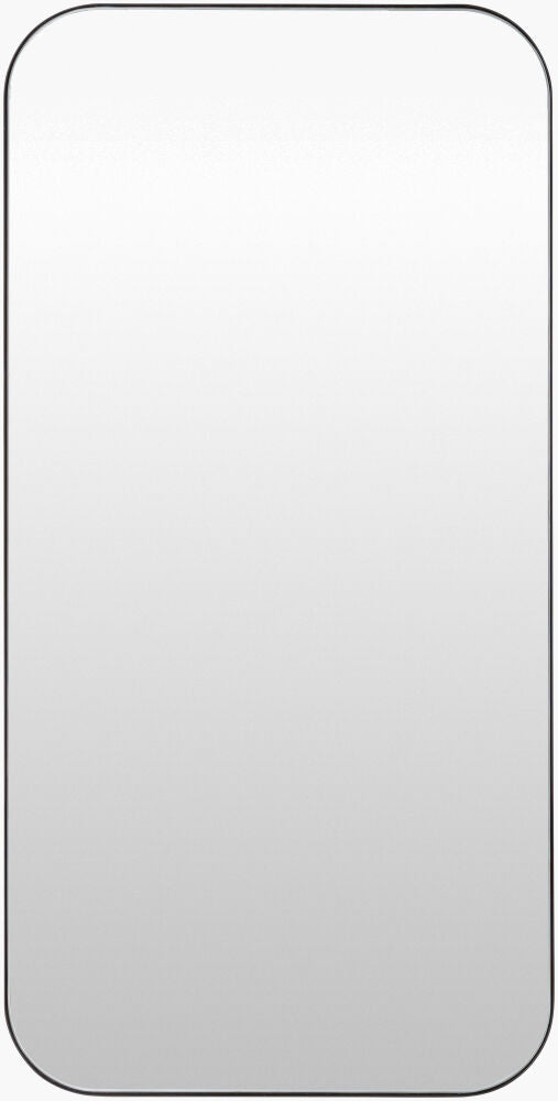 Auburn Accent Mirror — Black