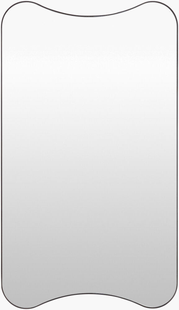 Auburn Accent Mirror — Black