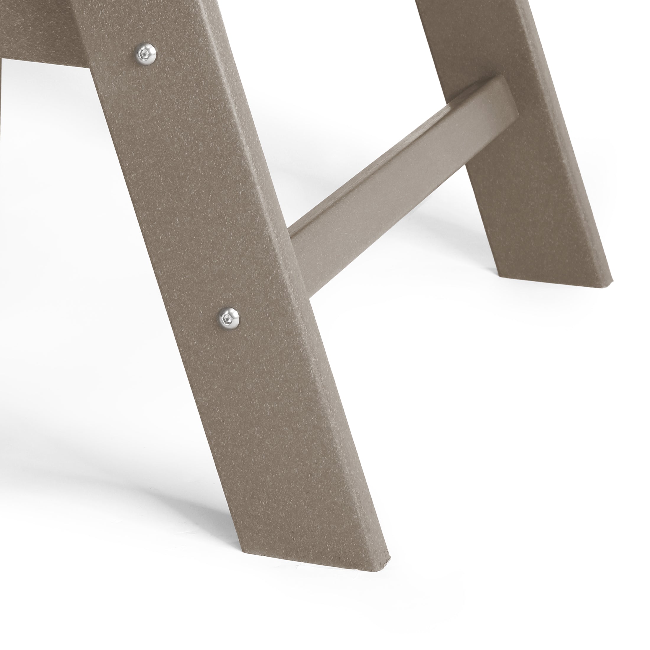 Malibu Modern All-Weather Outdoor Contoured Adirondack Dining Chair Seahawk Designs Patio Dining Chairs