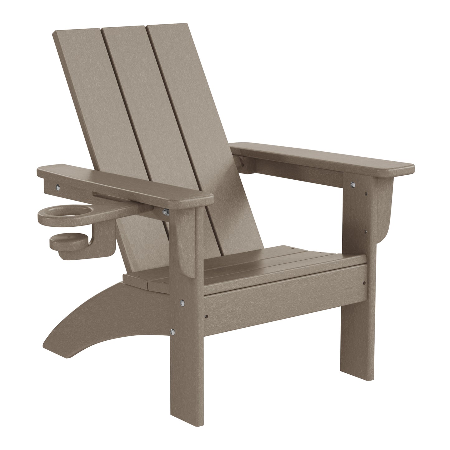 Tiny Terraces Kids Adirondack Chair with Cup Holder (Set of 2) Seahawk Designs Kids Adirondack Chairs