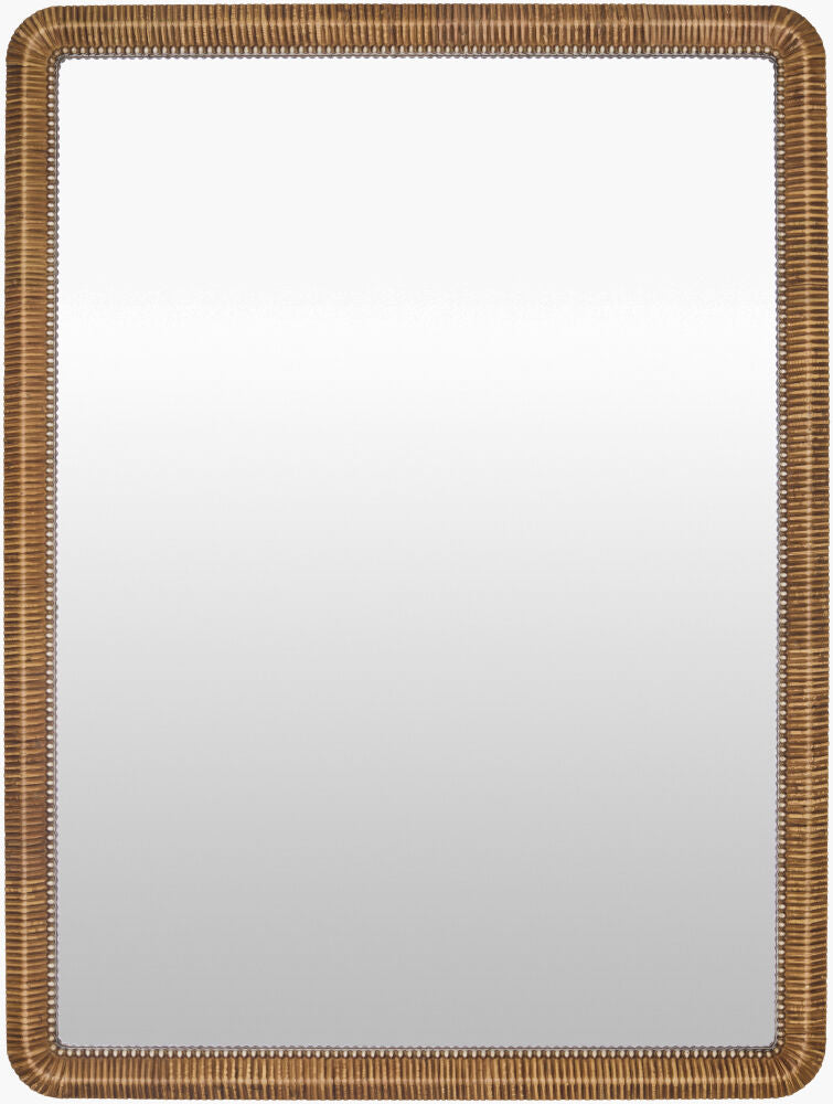 Runa Accent Mirror — Brown,Khaki