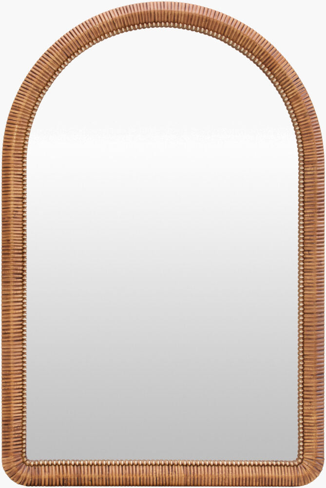 Runa Accent Mirror — Brown,Khaki
